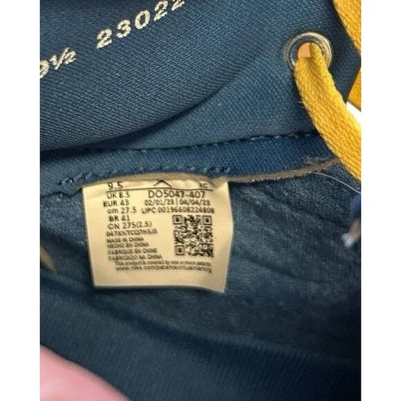 Nike Air Jordan AJKO 1 Laney High True Blue Topaz Gold DO5047-407 Size 9.5 - Picture 12 of 14